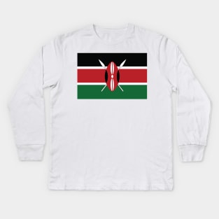 Kenya Kids Long Sleeve T-Shirt